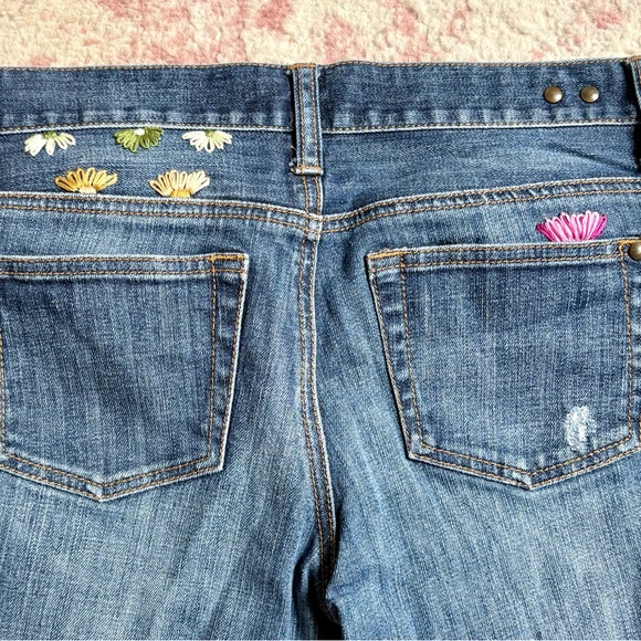 CAbi Denim - CAbi Blue Jeans with Floral Embroidery